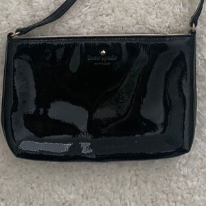 Kate Spade Black Patent Leather Cross Body